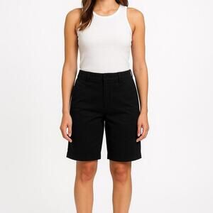 November3 Black High Rise Chino Shorts Women’s Size US27 Kila $270 NWT NW16P1117
